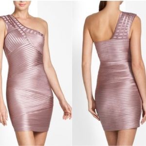 BCBGMaxAzria Mauve Pink “Eden” Dress Sz 6